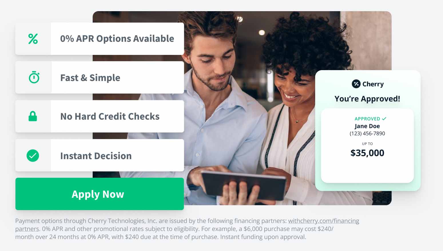 Pay with Cherry